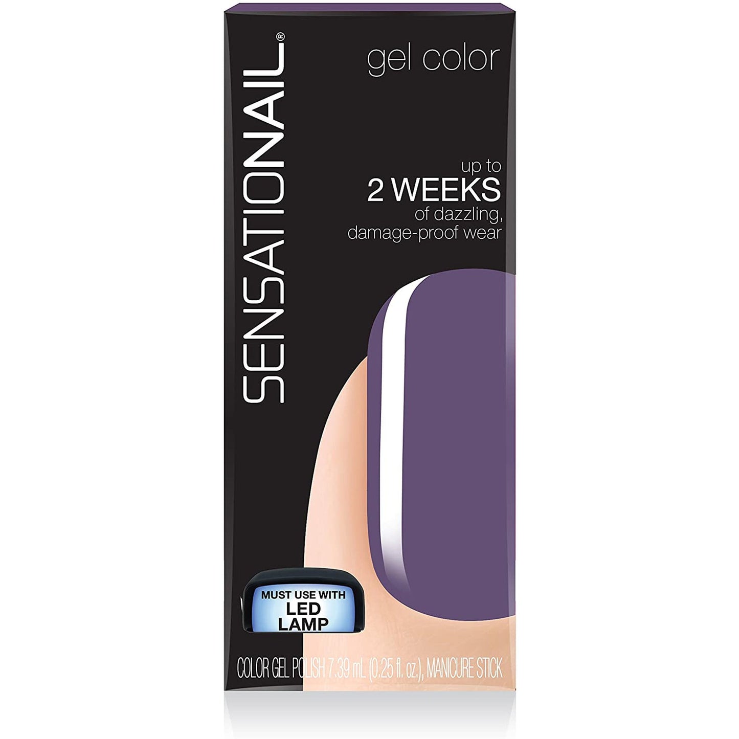 Sensationail Gel Polish Feeling Grapeful-SensatioNail-BeautyNmakeup.co.uk
