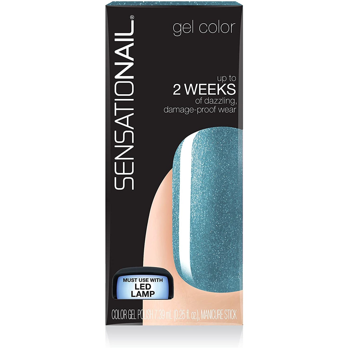 Sensationail Gel Polish Steel a Kiss-SensatioNail-BeautyNmakeup.co.uk