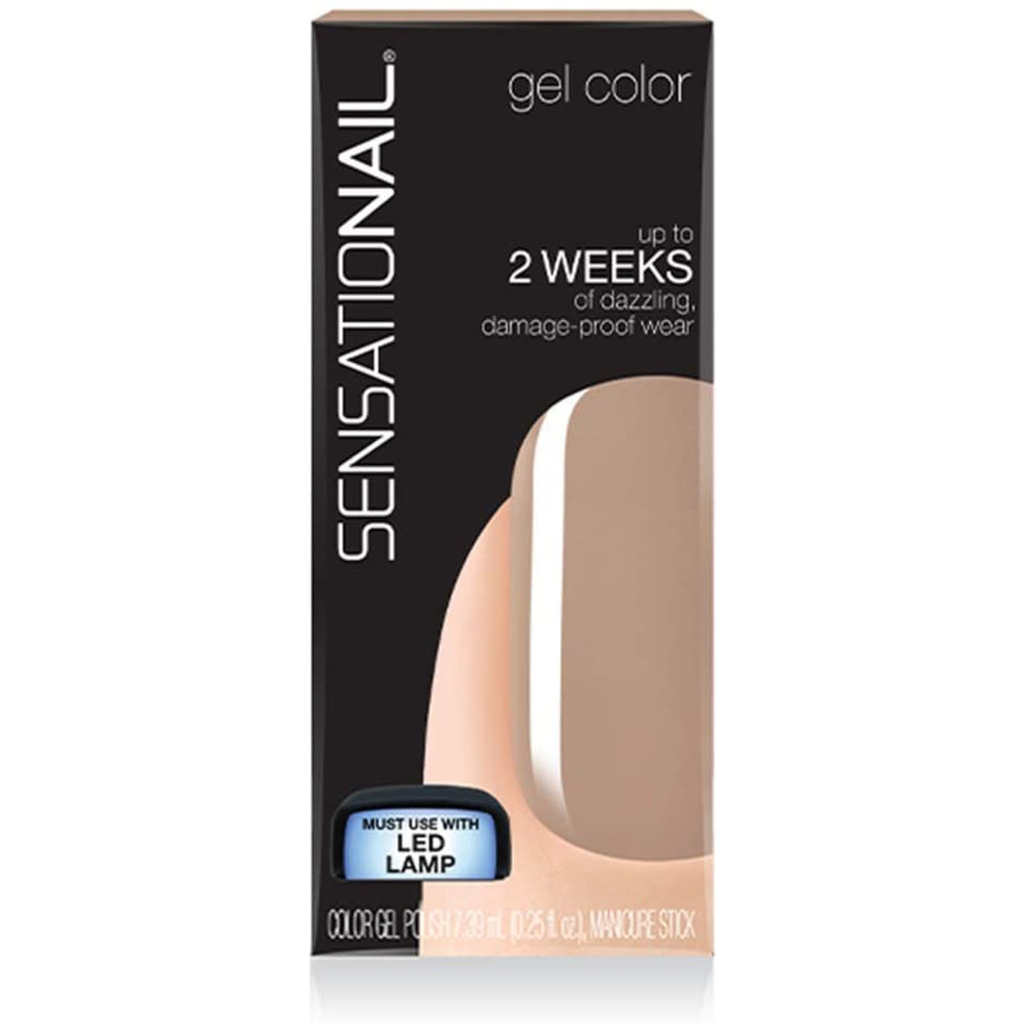 Sensationail Gel Polish Taupe Tulips-SensatioNail-BeautyNmakeup.co.uk
