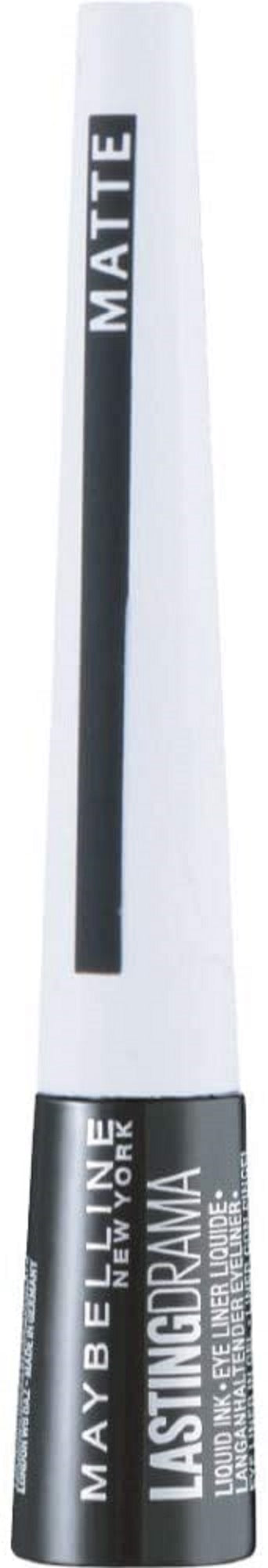 Maybelline Master Ink Lasting Drama Eyeliner MATTE 10 Charcoal Black-BeautyNmakeup.co.uk