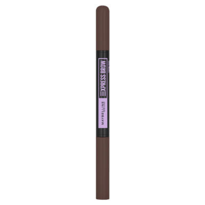 Maybelline New York Express Brow Duo Eyebrow Filling Natural Looking 04 Dark Brown-BeautyNmakeup.co.uk