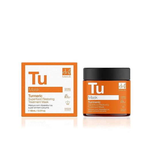 Dr Botanicals Face Treatment Mask Turmeric Tu 60ml All Skin Types