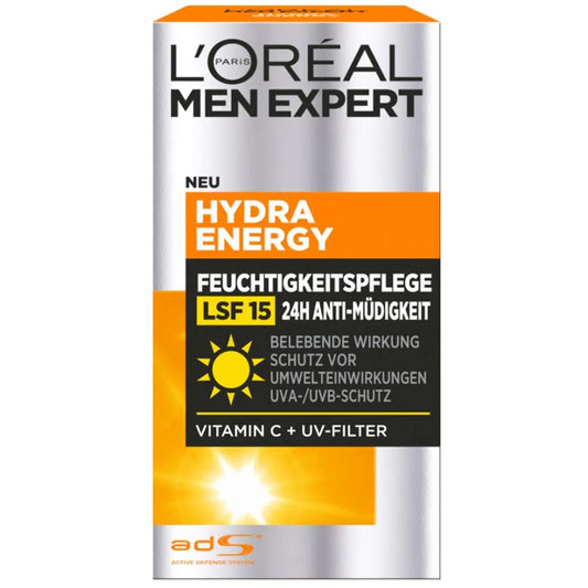 Loreal Mens Expert Hydra Energetic Anti-Fatigue Moisturiser 50ml