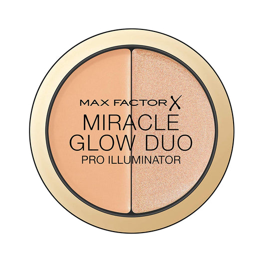 Max Factor Miracle Glow Duo Pro Illuminator Creamy Highlighter 10 Light