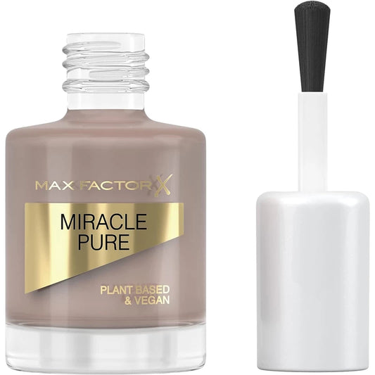 Max Factor Miracle Pure Vegan Nail Polish 812 Spiced Chai-BeautyNmakeup.co.uk