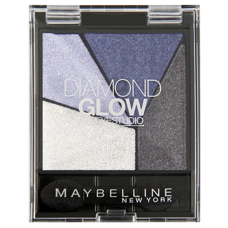 Maybelline Eye Studio Diamond Glow Eyeshadow 03 Blue Drama-BeautyNmakeup.co.uk