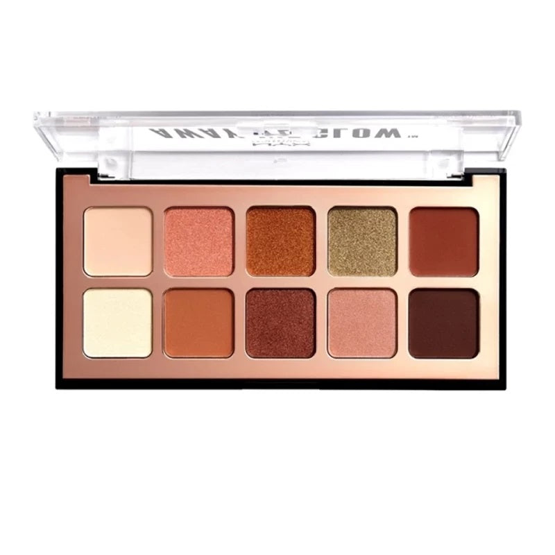 NYX Away We Glow Eye Shadow Pallet-BeautyNmakeup.co.uk