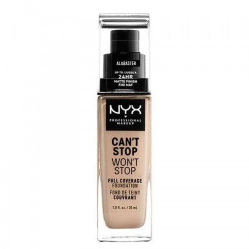 NYX Can't Stop Won't Stop Full Coverage Foundation - Alabaster