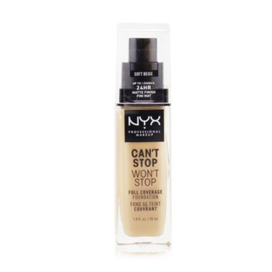 NYX Can't Stop Won't Stop Full Coverage Foundation - Soft Beige