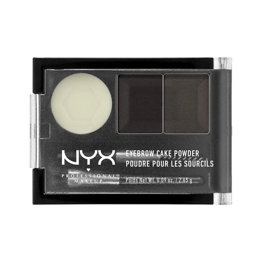 NYX Eyebrow Cake Powder Black/Gray