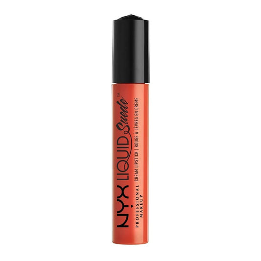 NYX Liquid Suede Cream Lipstick LSCL05 Orange County-BeautyNmakeup.co.uk