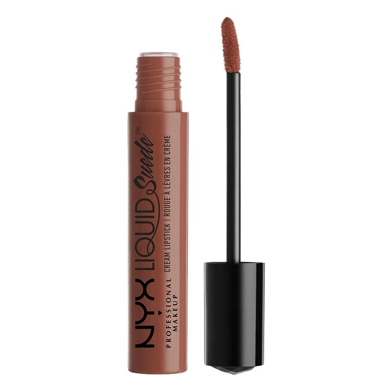 NYX Liquid Suede Cream Lipstick LSCL07 Sandstorm-BeautyNmakeup.co.uk