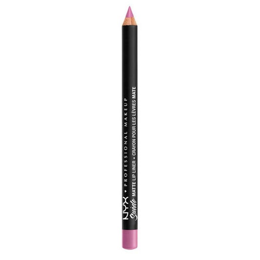 NYX Suede Matte Lip Liner Respect The Pink-BeautyNmakeup.co.uk