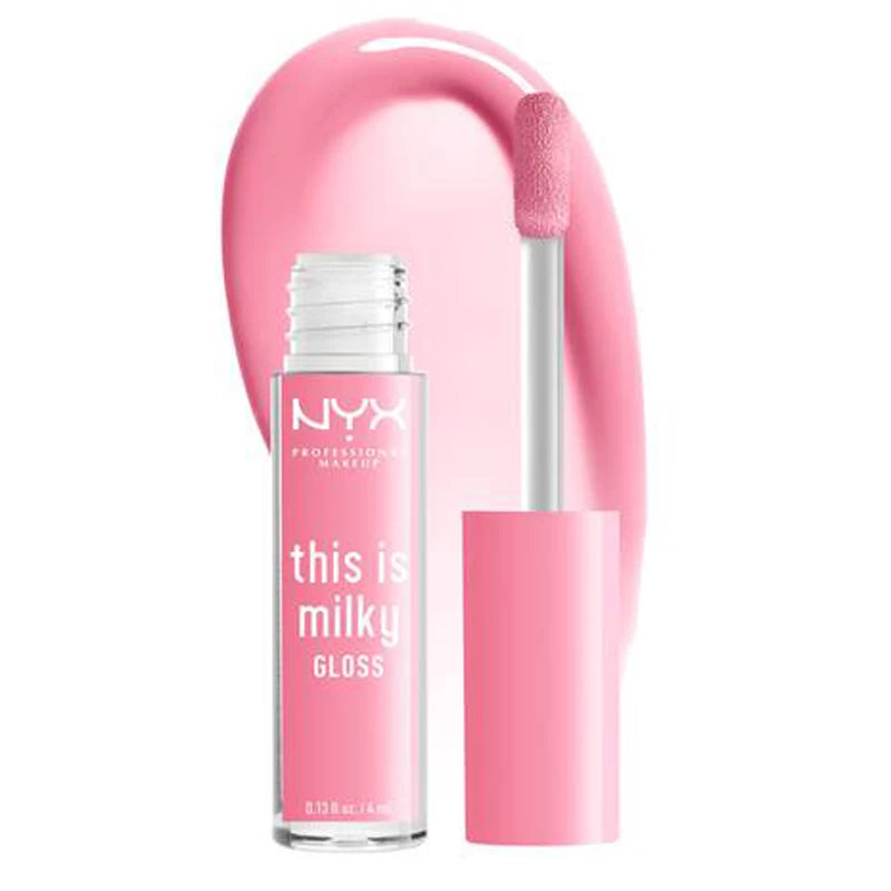 NYX This Is Milky Lip Gloss Milk It Pink