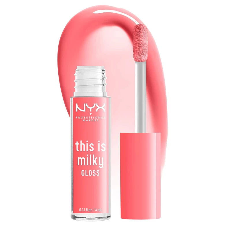 NYX This Is Milky Lip Gloss Moo- Dy- Peach
