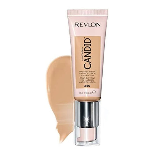 Revlon Photoready Candid Natural Finish Foundation 240 Natural Beige-BeautyNmakeup.co.uk