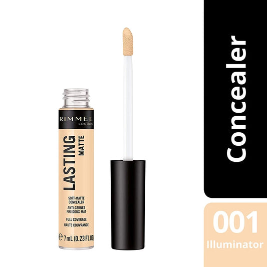 Rimmel Lasting Matte Concealer Illuminator 001-BeautyNmakeup.co.uk