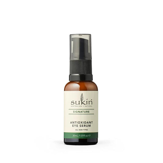 Sukin SIGNATURE Antioxidant Eye Serum for all skin types 30ml-BeautyNmakeup.co.uk