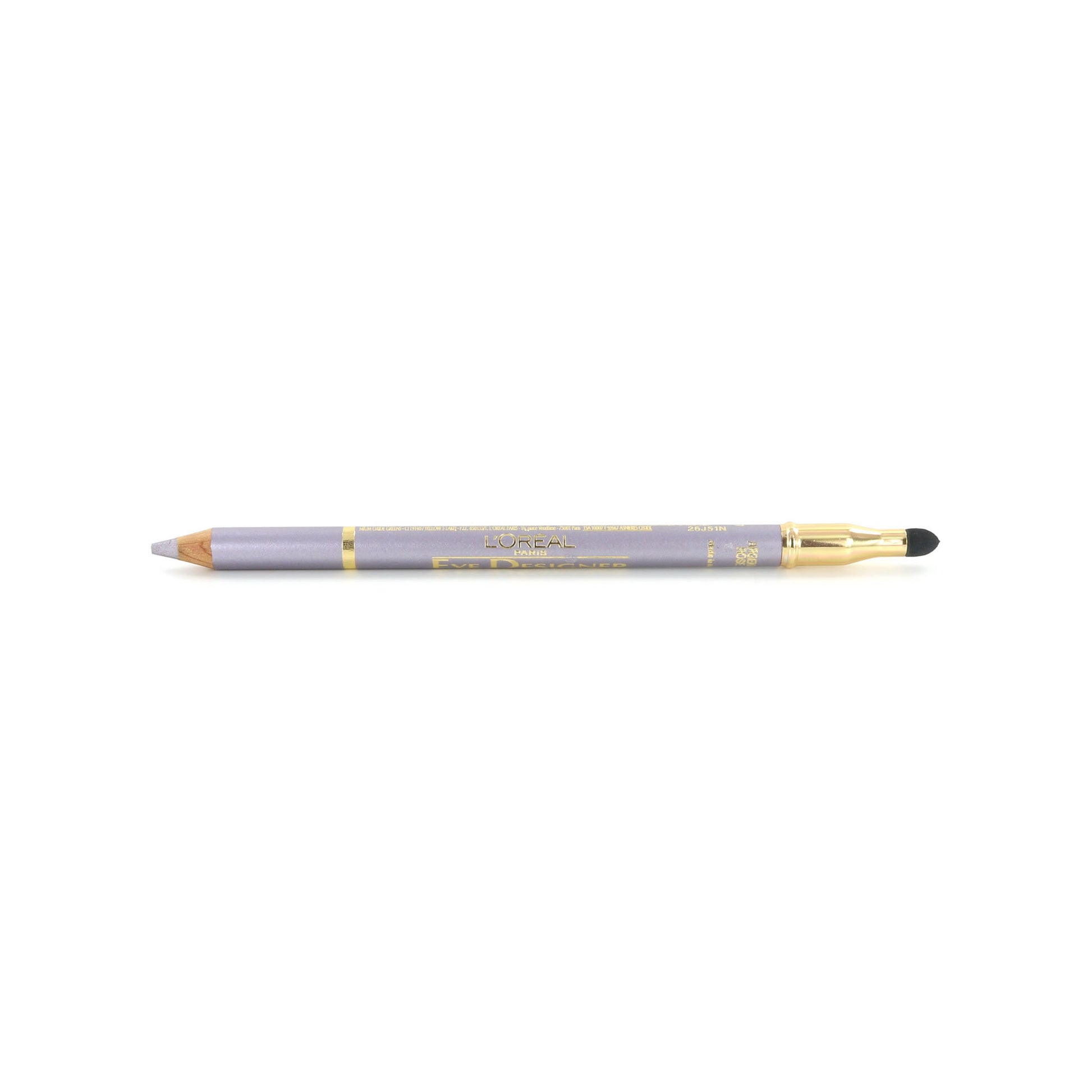 Loreal Eye Designer Crayon Line & Shadow Pencil 501 Pink Silver-BeautyNmakeup.co.uk