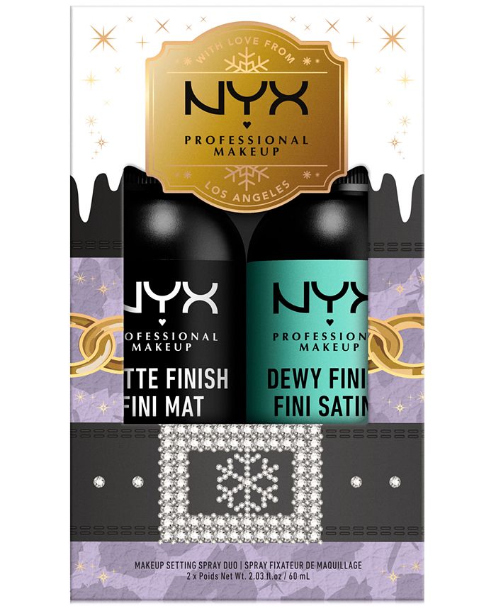 NYX Professional Makeup Matte & Dewy Setting Spray Duo