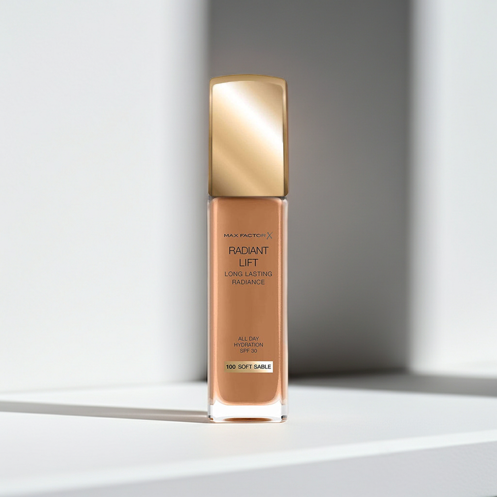 MAX Factor Radiant Lift Long Lasting Radiance Foundation SPF30 100 Soft Sable