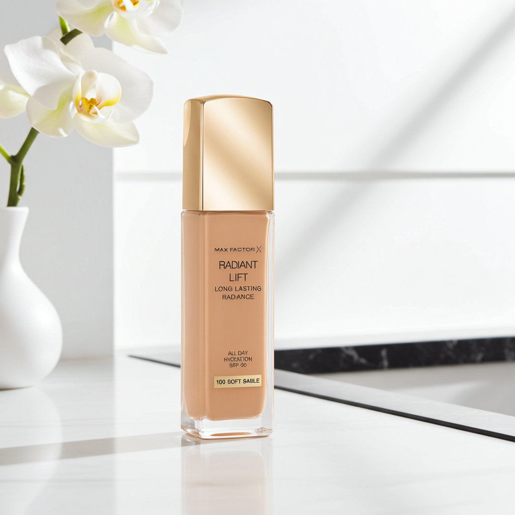 MAX Factor Radiant Lift Long Lasting Radiance Foundation SPF30 100 Soft Sable