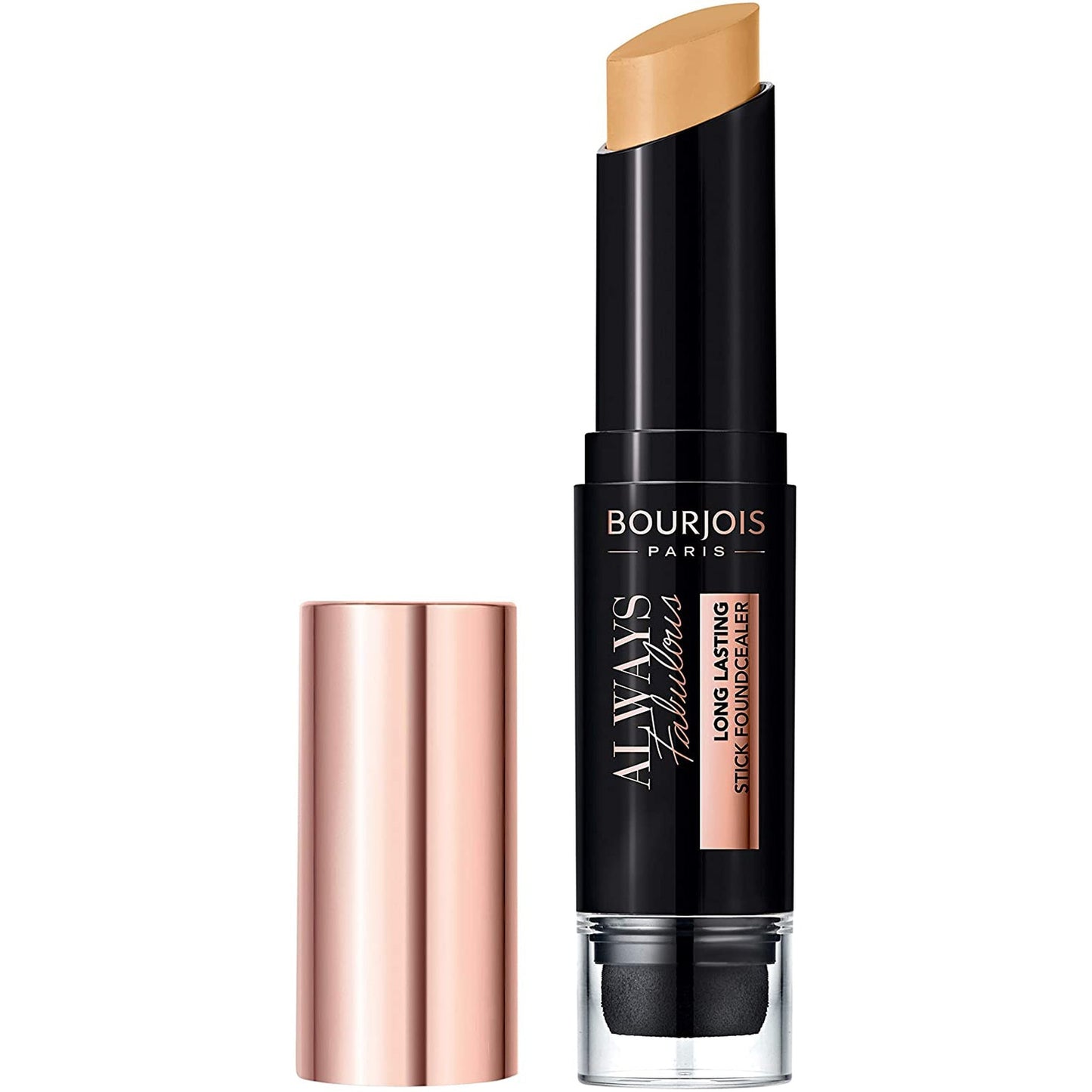 Bourjois Always Fabulous 24 Hour 2-in-1 Foundation and Concealer Stick with Blender -420 Beige Honey-BourJois-BeautyNmakeup.co.uk