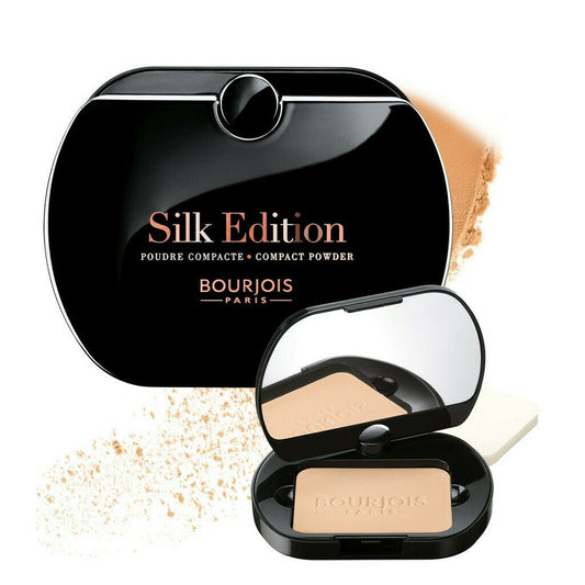 Bourjois Paris Silk Edition Compact Powder - 56 Dark-BourJois-BeautyNmakeup.co.uk
