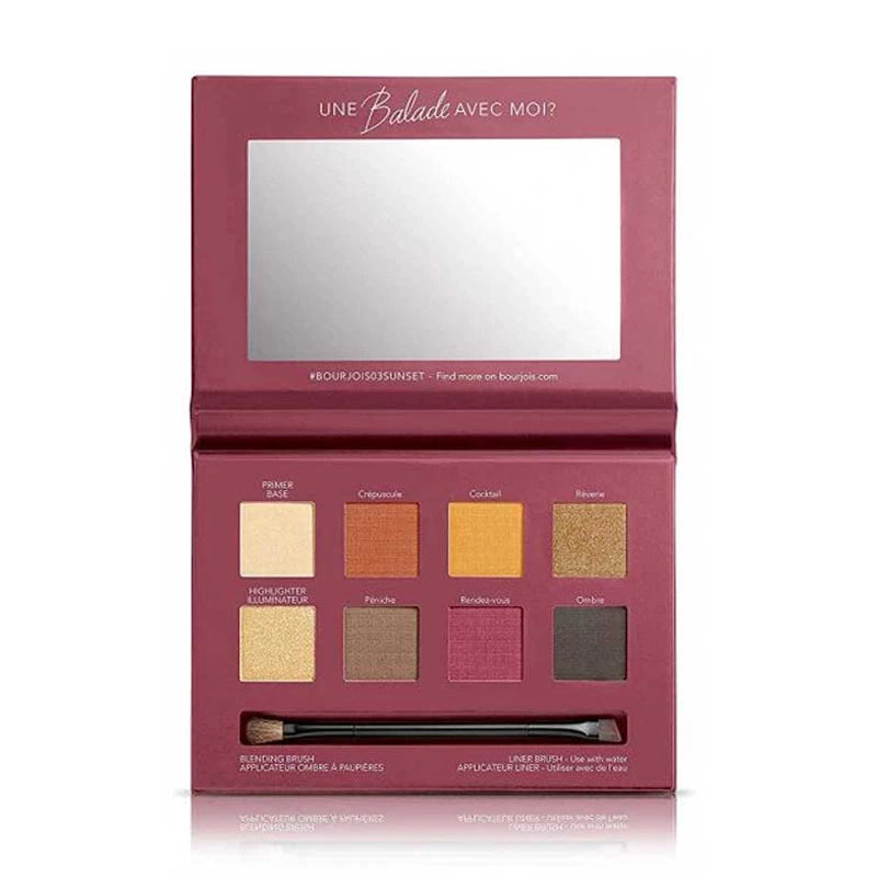 Bourjois Quai De Seine Eyeshadow Palette Eyeshadow 03 Sunset Edition-BeautyNmakeup.co.uk