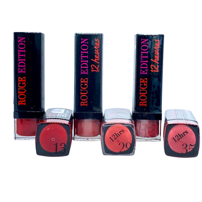 Bourjois Rouge Edition 12Hour Lipstick Choose Your Shade-BourJois-BeautyNmakeup.co.uk
