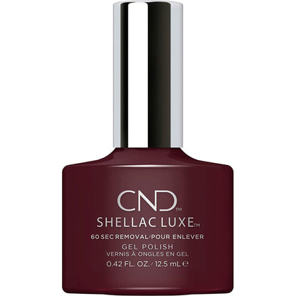 CND Shellac Luxe Gel Polish BLACK CHERRY #304-CND-BeautyNmakeup.co.uk