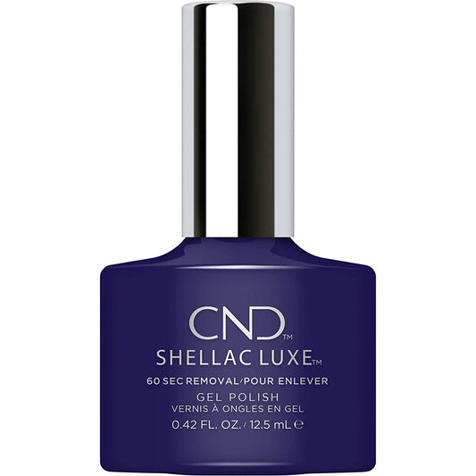 CND Shellac Luxe Gel Polish Eternal Midnight #254-CND-BeautyNmakeup.co.uk