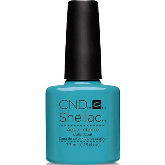 CND Shellac UV Gel Nail Polish Aqua -Intance-CND-BeautyNmakeup.co.uk