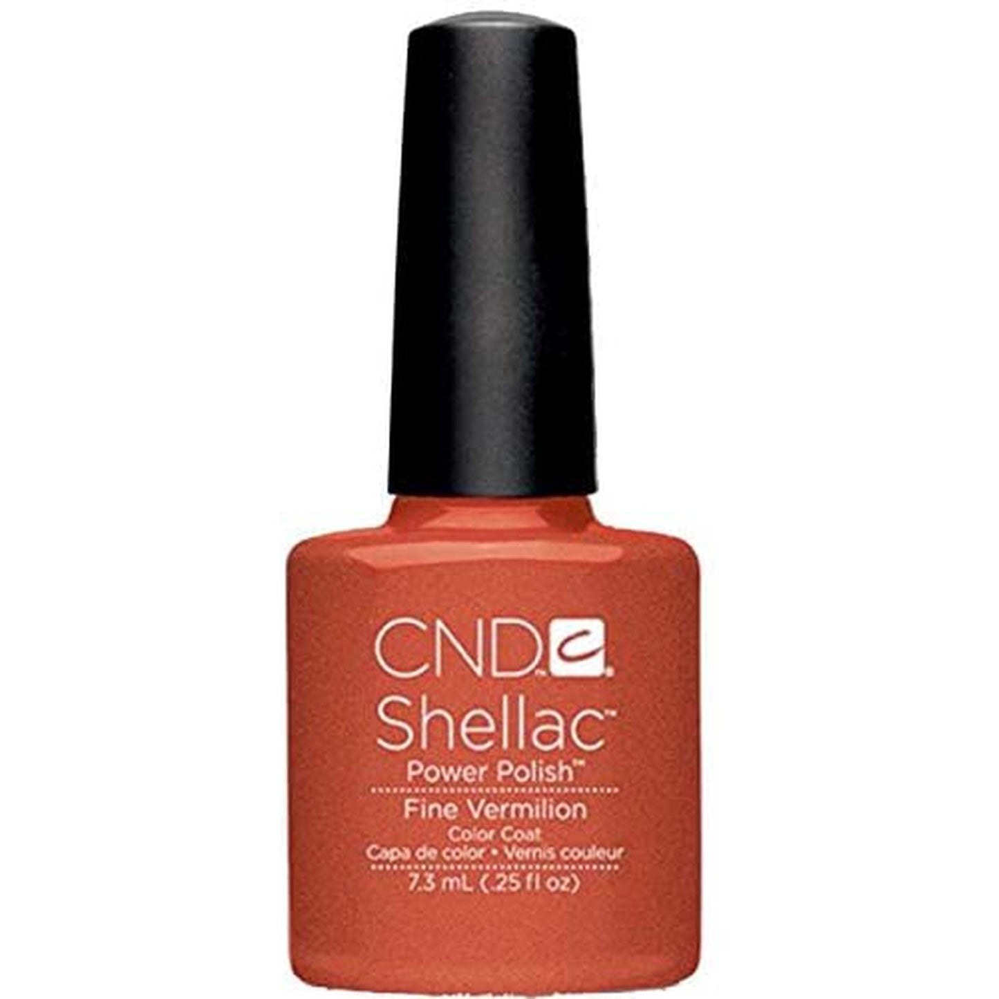 CND Shellac UV Gel Polish - Fine Vermilion-CND-BeautyNmakeup.co.uk