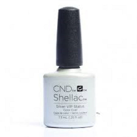 CND Shellac UV Gel Polish- Silver VIP Status-CND-BeautyNmakeup.co.uk