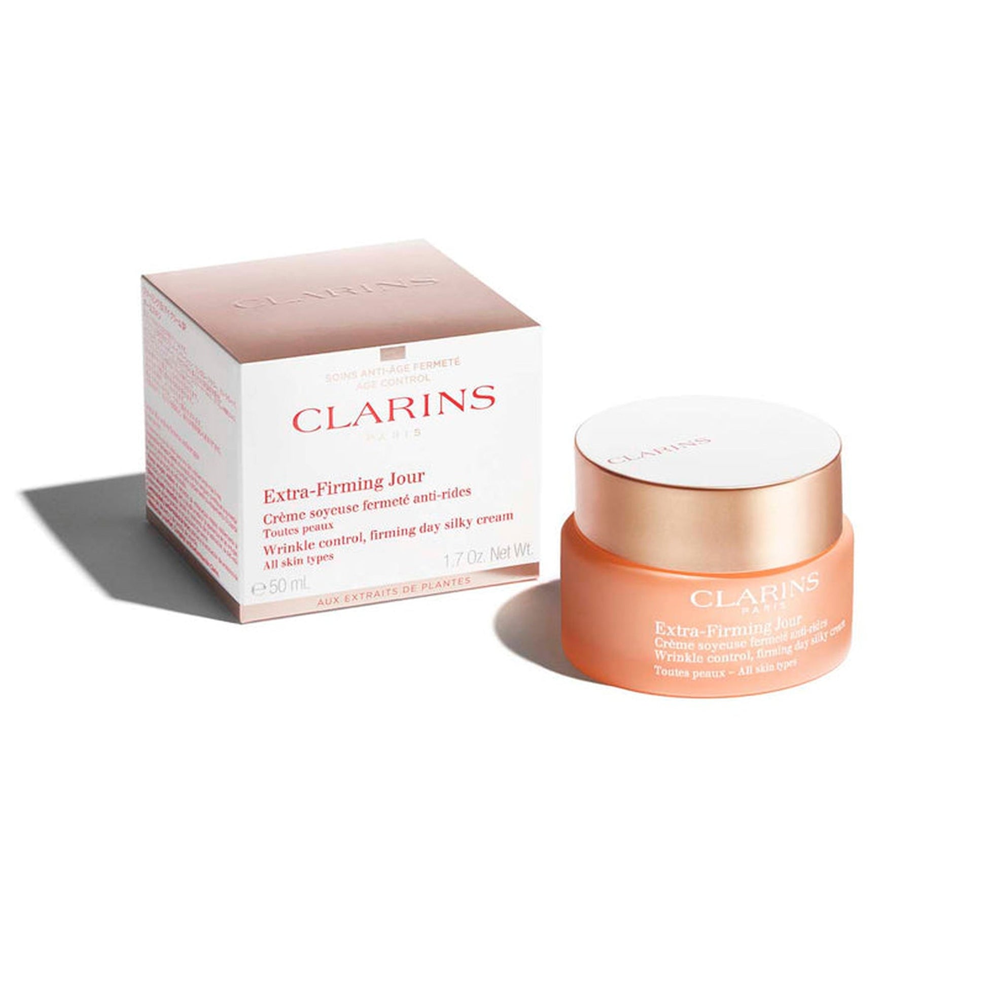 Clarins Extra-Firming Day Cream All Skin 50ml-CLARINS-BeautyNmakeup.co.uk
