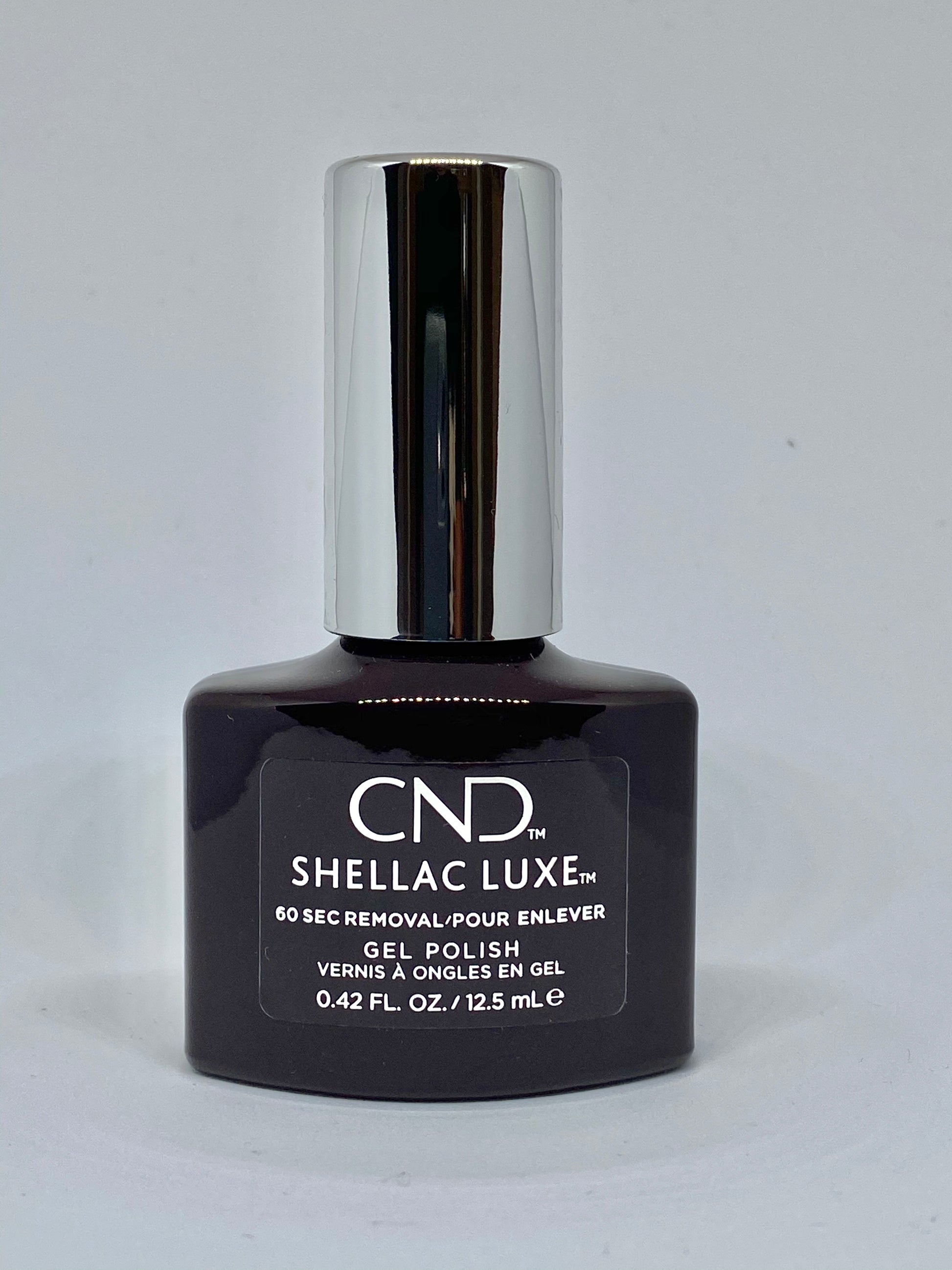 CND Shellac Luxe Gel Polish Dark Dahila #159-BeautyNmakeup.co.uk