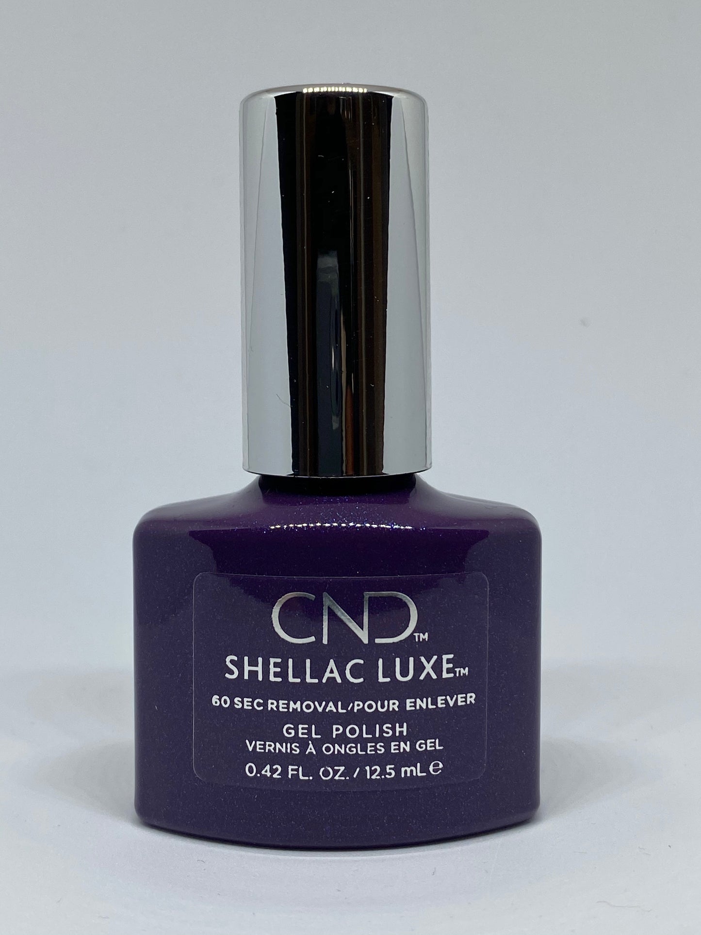 CND Shellac Luxe Gel Polish Eternal Midnight #254-BeautyNmakeup.co.uk