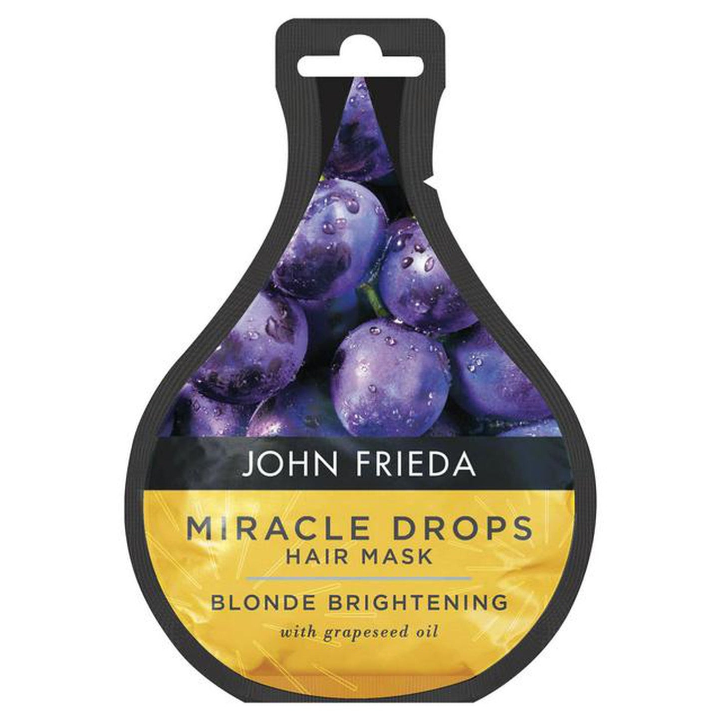 John Frieda Miracle Drops Blonde Brightening Hair Mask Hair 25ml X 12-John Frieda-BeautyNmakeup.co.uk