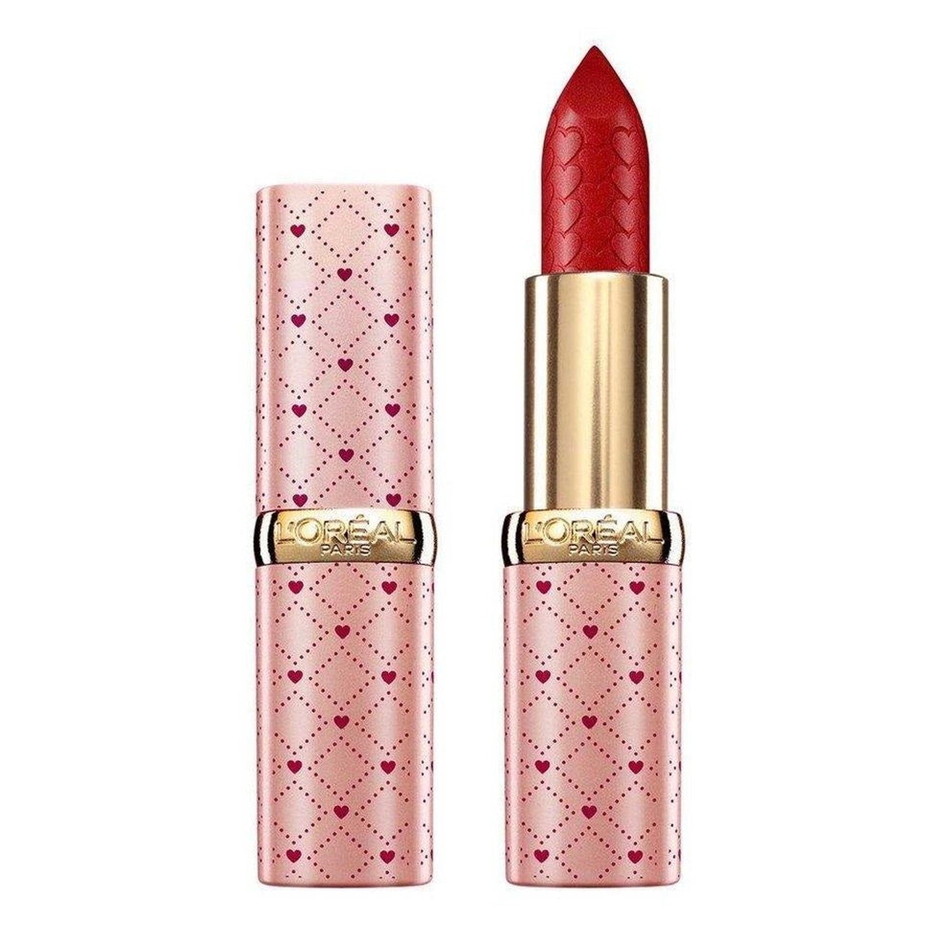 L'Oreal Color Riche Valentines Edition Lipstick 297 Red Passion-L'Oreal-BeautyNmakeup.co.uk