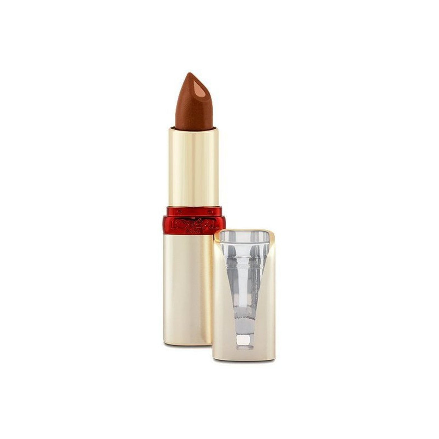 L'Oreal Colour Riche Serum Lipstick - S302 Light Chocolate-L'Oreal-BeautyNmakeup.co.uk