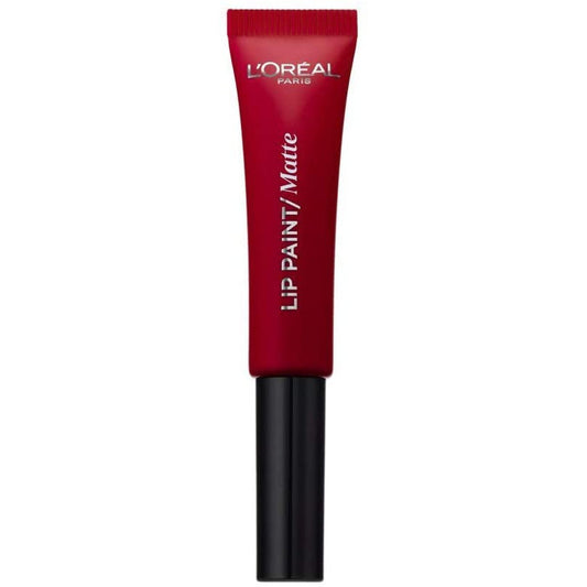 L'Oréal Infallible Matte Lip Paint- 205 Apocalypse Red-L'Oreal-BeautyNmakeup.co.uk