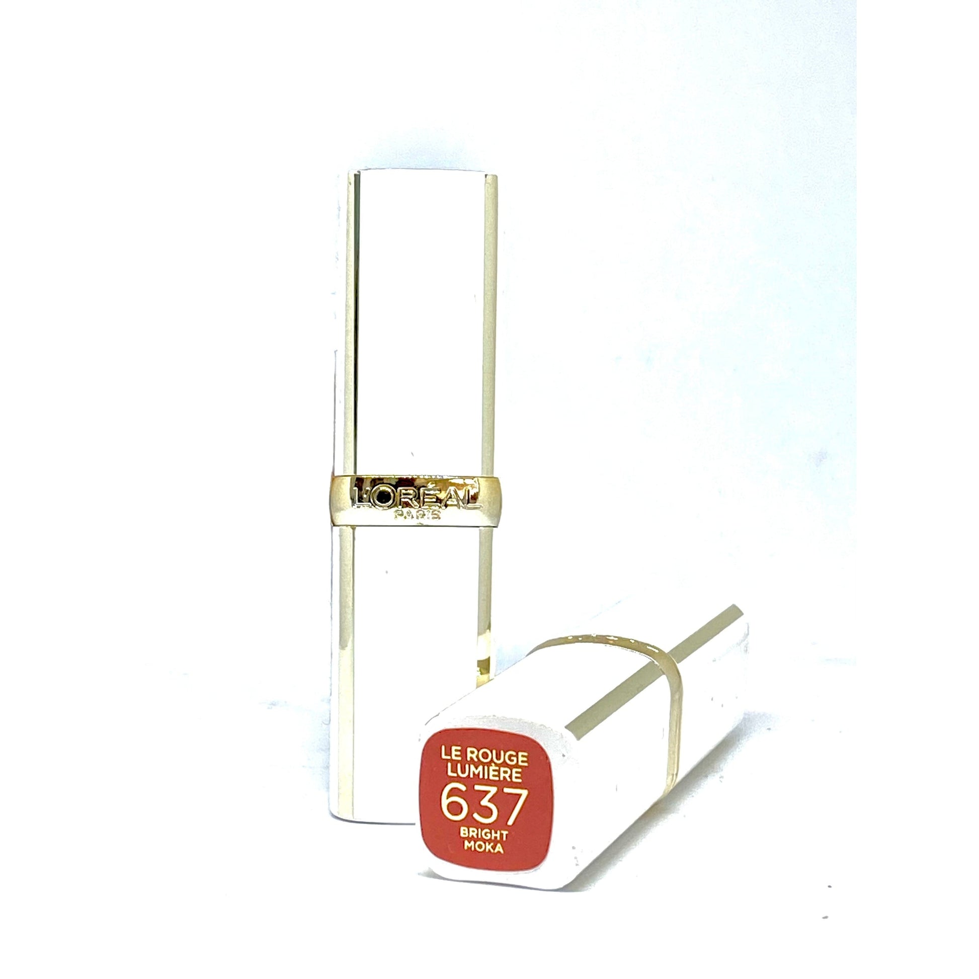 L'Oreal Le Rouge Lumiere Lipstick 637 Bright Moka-L'Oreal-BeautyNmakeup.co.uk