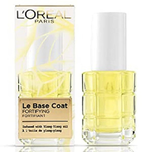 L'Oreal Nail Polish Le Base Coat Fortifying Infused with Ylang - Ylang Oil-L'Oreal-BeautyNmakeup.co.uk