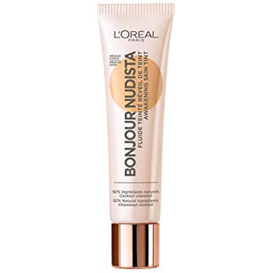 L'Oreal Paris Bonjour Nudista Skin Tint BB Cream - Medium Dark-L'Oreal-BeautyNmakeup.co.uk