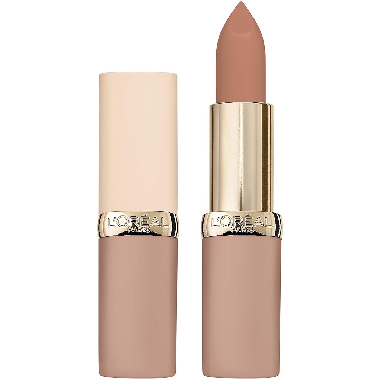 L'Oreal Paris Color Riche Ultra-Matte Nude Lipstick 01 No Obstacles-L'Oreal-BeautyNmakeup.co.uk