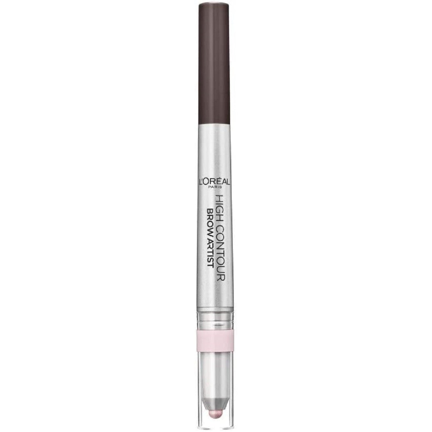 L'Oreal Paris High Contour Brow Pencil & Highlighter Duo - 107 Cool Brunette-L'Oreal-BeautyNmakeup.co.uk