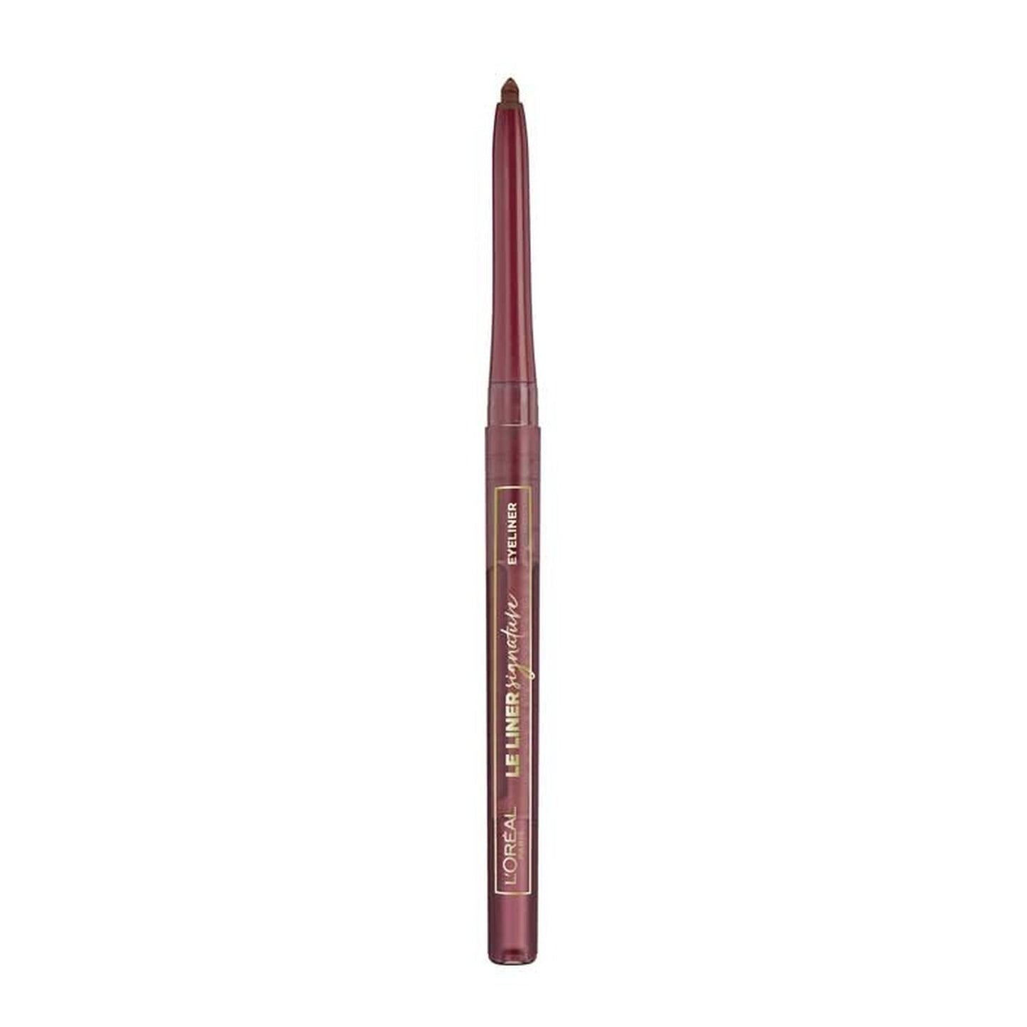 L'Oreal Paris Le Liner Signature Retractable Eyeliner 03 Rouge Noir Angora-L'Oreal-BeautyNmakeup.co.uk