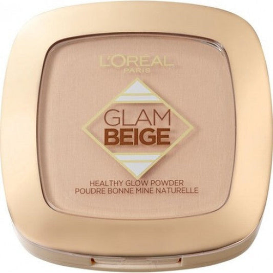 L'Oreal Powder Glam Beige Healthy Glow Powder 30 Medium Light-L'Oreal-BeautyNmakeup.co.uk