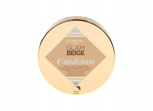 L'Oreal Glam Beige Cushion Foundation 20 Light-BeautyNmakeup.co.uk